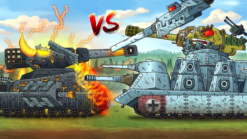 I will become Pike-44 to defeat Leviathan! - Cartoons about tanks