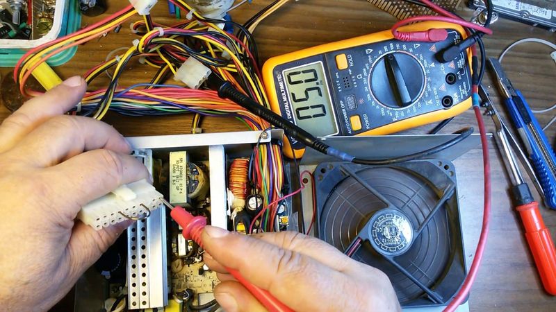 Блок питания 400w FSP , ремонт