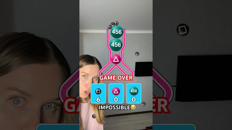 Squid Game Challenge🆘😭IMPOSSIBLE😭#shorts