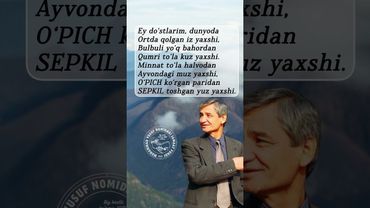 Muhammad YUSUF | Yaxshi | OBUNA BOʻLING