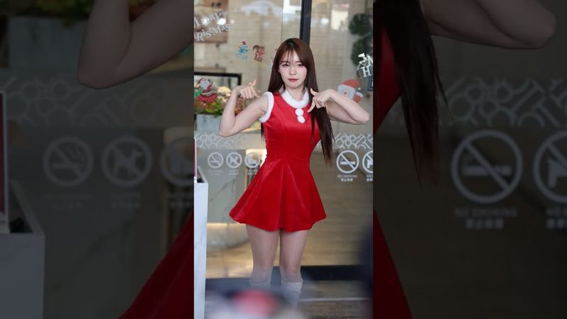 今天是平安夜多慧也要等著聖誕老公公🎅 #李多慧 #이다혜 #棒球 #啦啦隊 #cheerleader #baseball #台湾野球チア #台湾野球 #Shorts