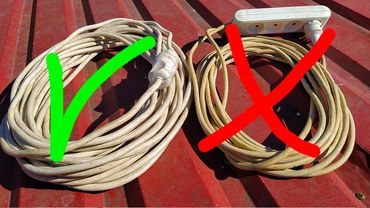 Как сматывать удлинитель чтобы он не запутывался, 1-й способо от doRABOTKA