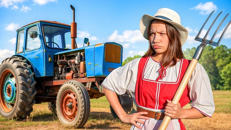 ЖИВУ Деревенской Жизнью в 2025 году / Вики Шоу