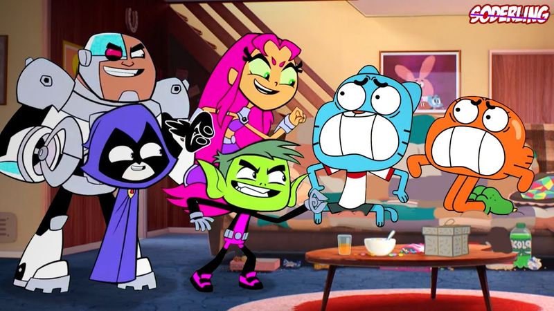 Серия, где Юные Титаны Уничтожают Другие Мультики!