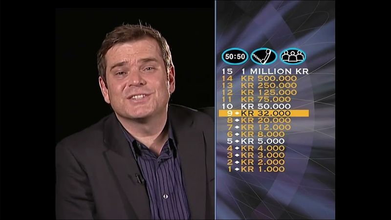 Hvem vil være millionær? DVD John Carpenter Game #1