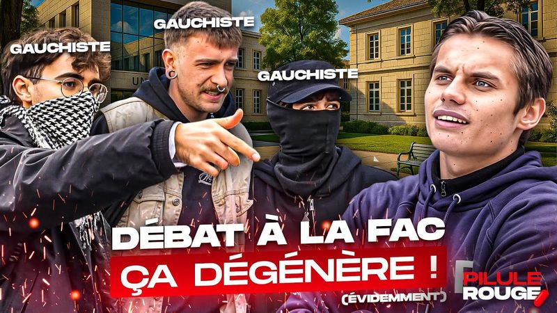Clash entre étudiants sur l’immigration : le campus sous tensions !