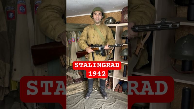 Stalingrad 1942: Uniform Breakdown WW2  #reenactment #ww2 #stalingrad #wwii #redarmy #history