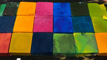 Sped Up- Dyed Blocks  #editsofasmrworld1197