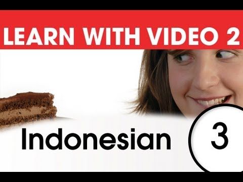 Learn Indonesian with Pictures and Video - Top 20 Indonesian Verbs 1