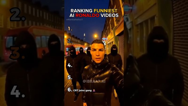 RANKING FUNNIEST AI RONALDO VIDEOS 🤣🇵🇹 #shorts #funny
