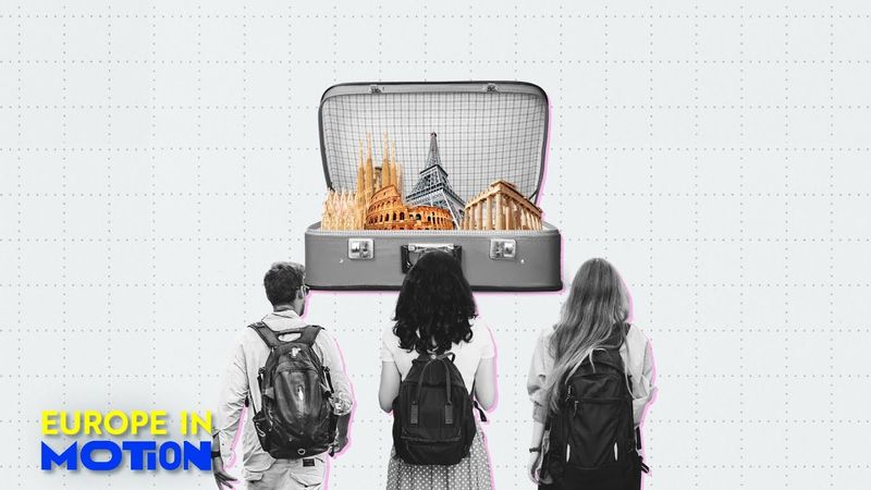 Which European countries are tourists visiting the most?