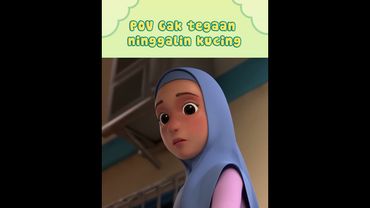 Siapa yang kalau nemu kucing di jalan reaksinya kaya Rarra gini? 🥺 #NussaRarra #Edutainment