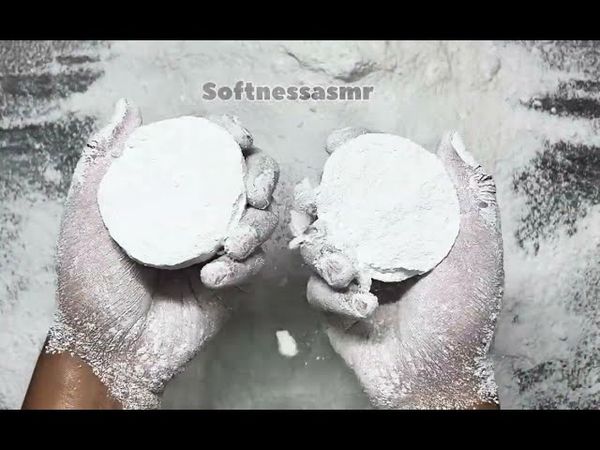 Snow balls🤍#asmr #satisfyling #gymchalk #relax #sound #softnessasmr #youtube #subscribe #support