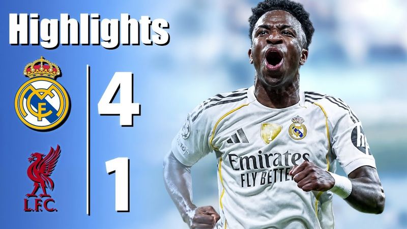 Real Madrid vs Liverpool 4-1 - All Goals & Highlights - 2025