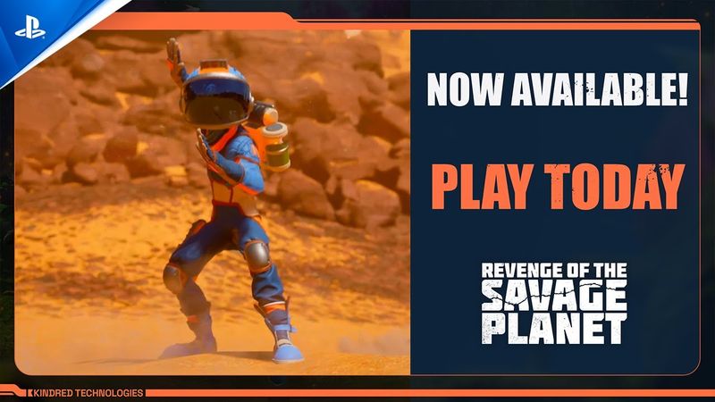 Revenge of the Savage Planet - Early Access Launch Trailer | PS5 & PS4 Games