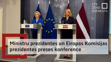 Ministru prezidentes un Eiropas Komisijas prezidentes preses konference