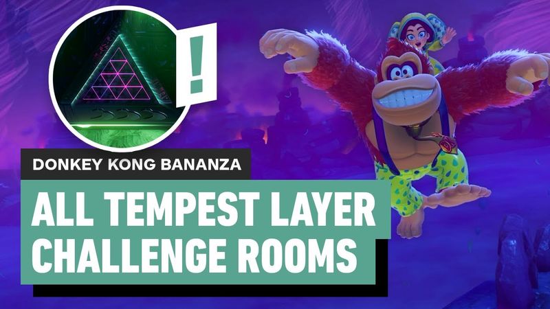 Donkey Kong Bananza: All Tempest Layer Challenge Rooms | Locations and Solutions