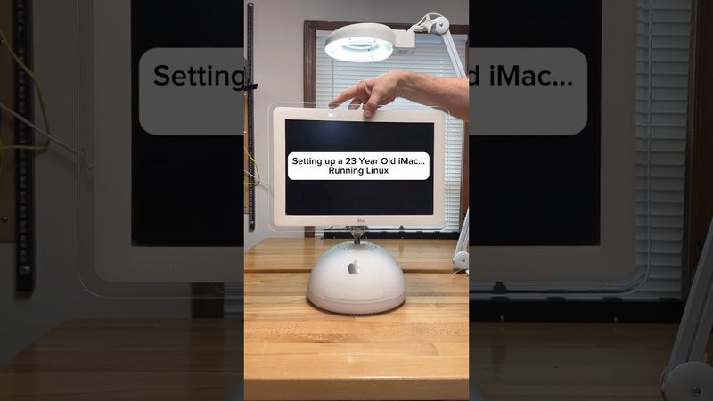 Setting up a 23 Year Old iMac | Running Linux