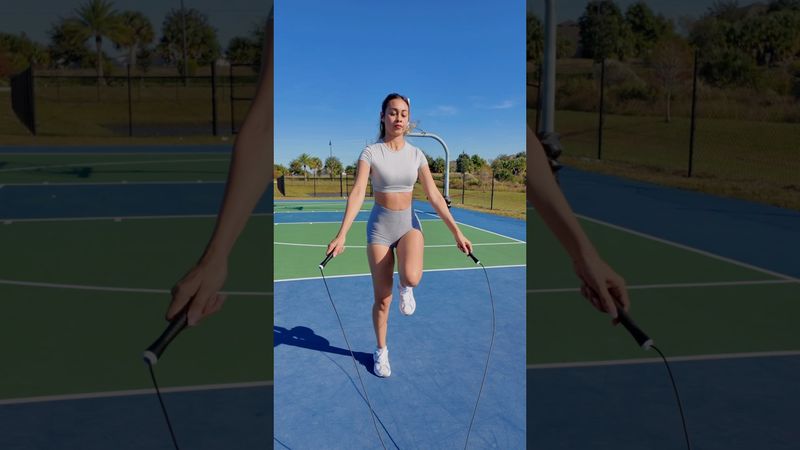 Let’s Do Some Jump Roping… Can I Keep Up? 🔥 #shorts