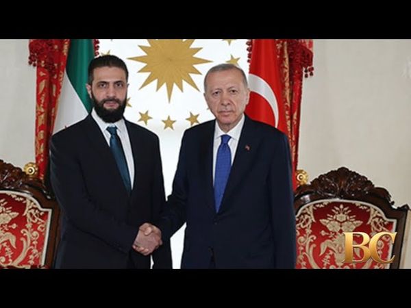 Syria’s al-Sharaa meets Erdogan in as sanctions lifted