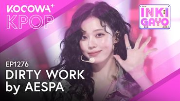 AESPA - DIRTY WORK | Inkigayo EP1276 | KOCOWA+