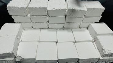 CC Plain Soft Chalk ASMR Crush | Oddly Satisfying ASMR