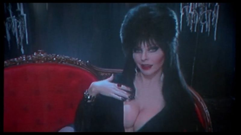 Elvira being Iconic for exactly 5 minutes straight
