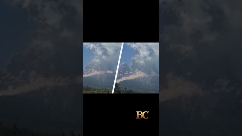 Mount Lewotobi Laki Laki volcano erupts, sending ash cloud 11 miles in the air