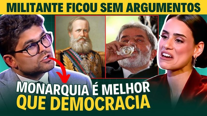 Empresário conservador DÁ AULA de história e DESMONTA esquerdista | Tallis Gomes