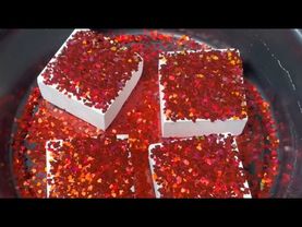 Fresh Chalk with Breaking Hearts Glitter