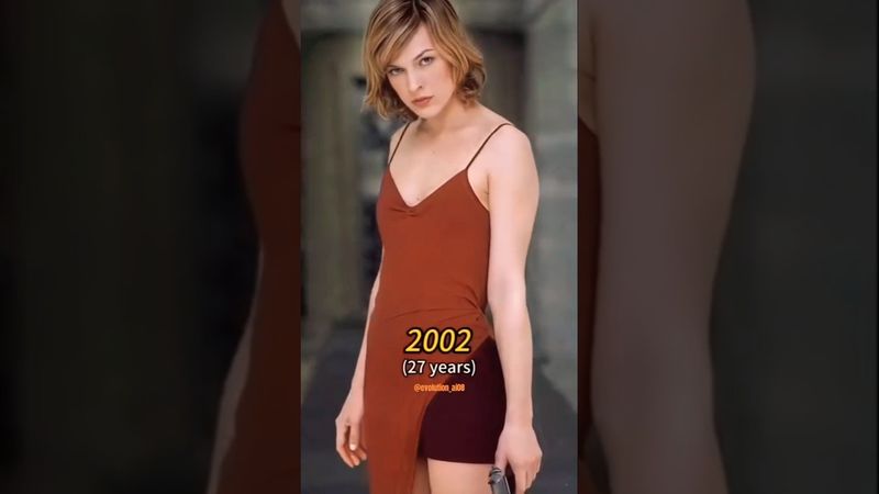 Milla Jovovich 1975 to 2025