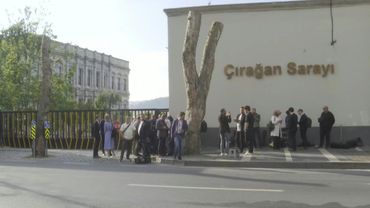 Scene outside venue of Russia-Ukraine peace talks in Istanbul | AFP