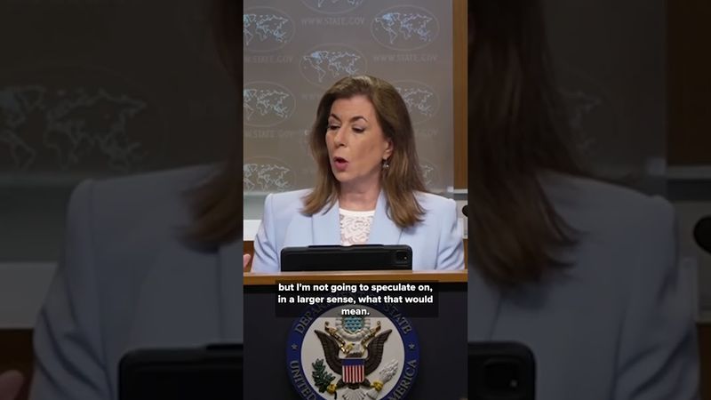 State Department spokesperson Tammy Bruce describes Trump as a peacemaker