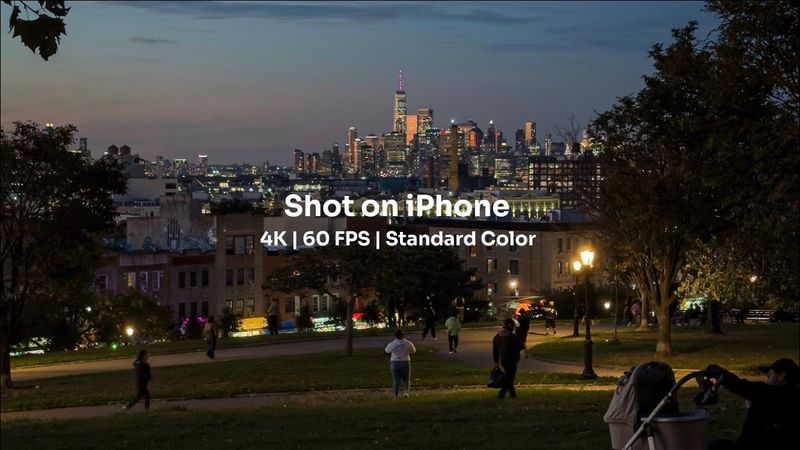 Shot on iPhone | 4K | 60 FPS | Standard Color