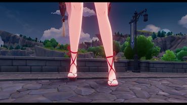 [giantess growth]What's under Sparkle's shoes