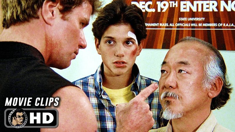 THE KARATE KID CLIP COMPILATION #2 (1984) Movie CLIPS HD