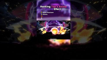 Ranking Sickest Anime Sound Effects    #shorts #anime