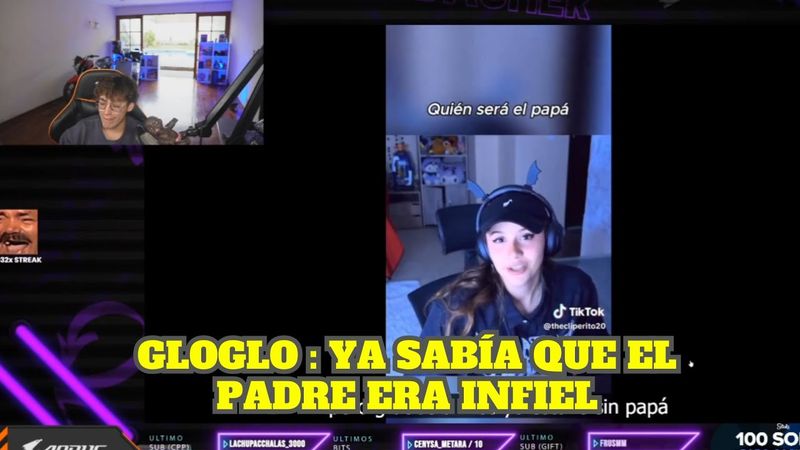 GLOGLO REACCIONA A EMIKUKIS EMBARAZADA
