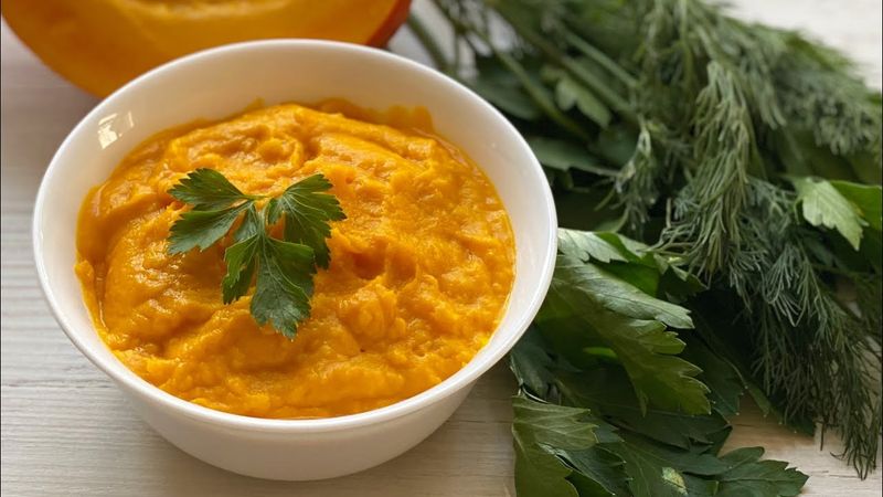 Нежное, бархатистое тыквенное пюре, которое покорит всех своим вкусом и разнообразит меню
