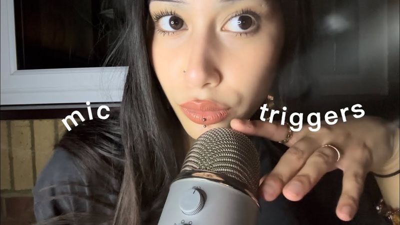 ASMR Fast + Aggressive Mic Triggers, Mouth Sounds, Hand Sounds + More ! 