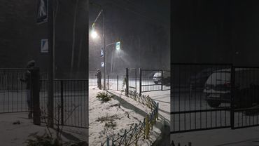 Зимова хуртовина у Вінниці | KVP | #першийсніг #s24ultra #вінниця #зимоваказка