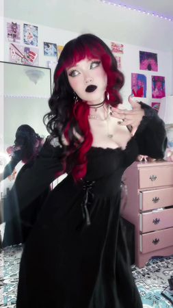 I love this dress am <3 #altgirl #altfashion #gothgirl #gothdress #eg...
