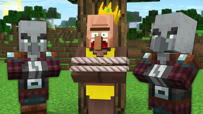 КТО ПОХИТИЛ МЭРА ДЕРЕВНИ ЖИТЕЛЕЙ В МАЙНКРАФТ