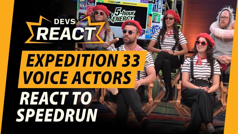 Clair Obscur: Expedition 33 Voice-Actors React to Speedrun | IGN Live 2025