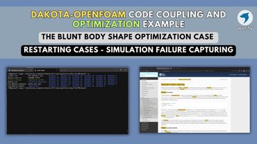 4. Ciclo di ottimizzazione DAKOTA-OpenFOAM | Casi di riavvio e cattura di errori di simulazione