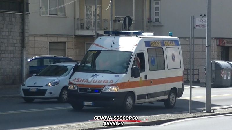 3-552 Croce Gialla Genova in doppia Sirena