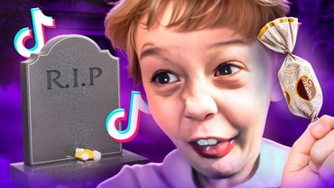 ШКОЛЬНИКИ ВОРУЮТ КОНФЕТЫ С КЛАДБИЩ - НОВЫЙ ТРЕНД В ТИК-ТОКЕ