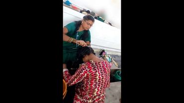 Young girl headshave video live | Indian woman tonsure live | Indian woman mottai live