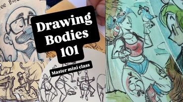 Learn to draw bodies in 16 min or your money back!