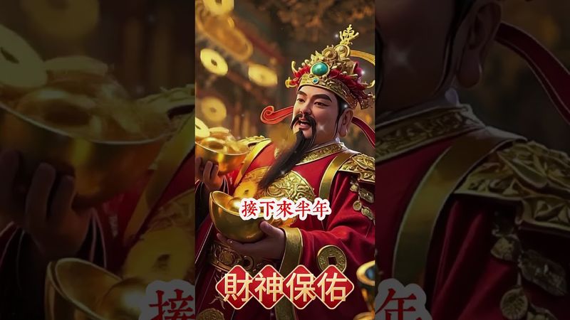 財神保佑！半年橫財不斷　每天數錢數到手軟！#生肖  #運勢 #玄学 #风水